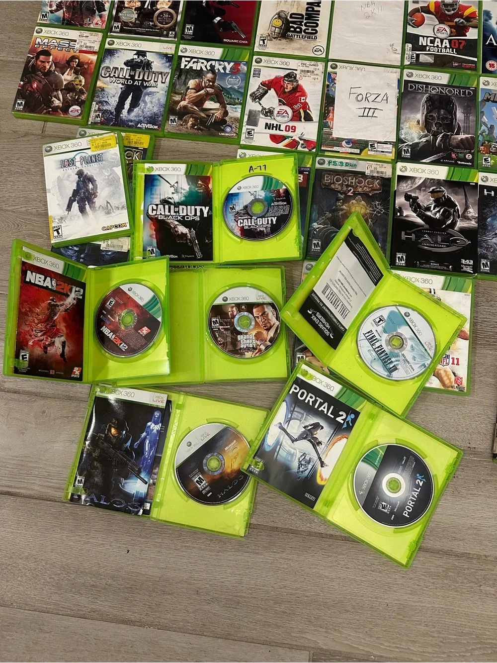 VTG Xbox 360 Video Games Lot (46) (GTA, Assassin’s Creed, COD, Halo, Forza etc.)